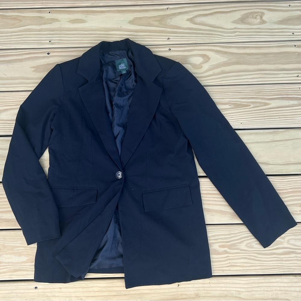 Woman’s Black Blazer Set